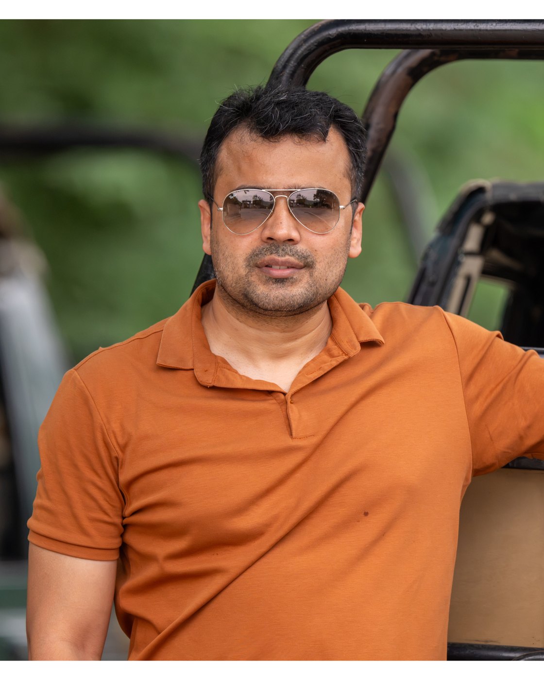Kumar Nigam in the field