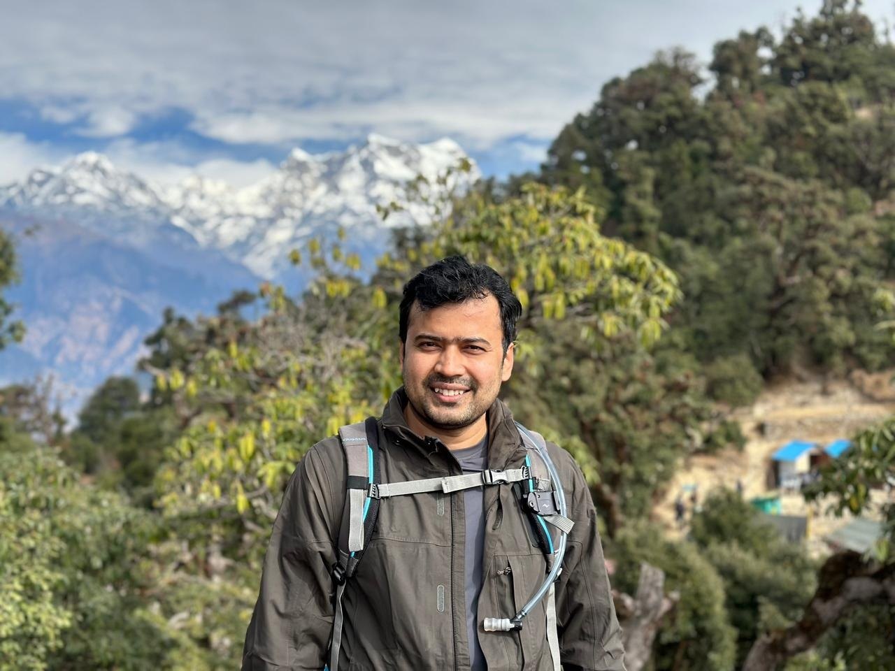 The breathtaking landscape en route to Roopkund Lake